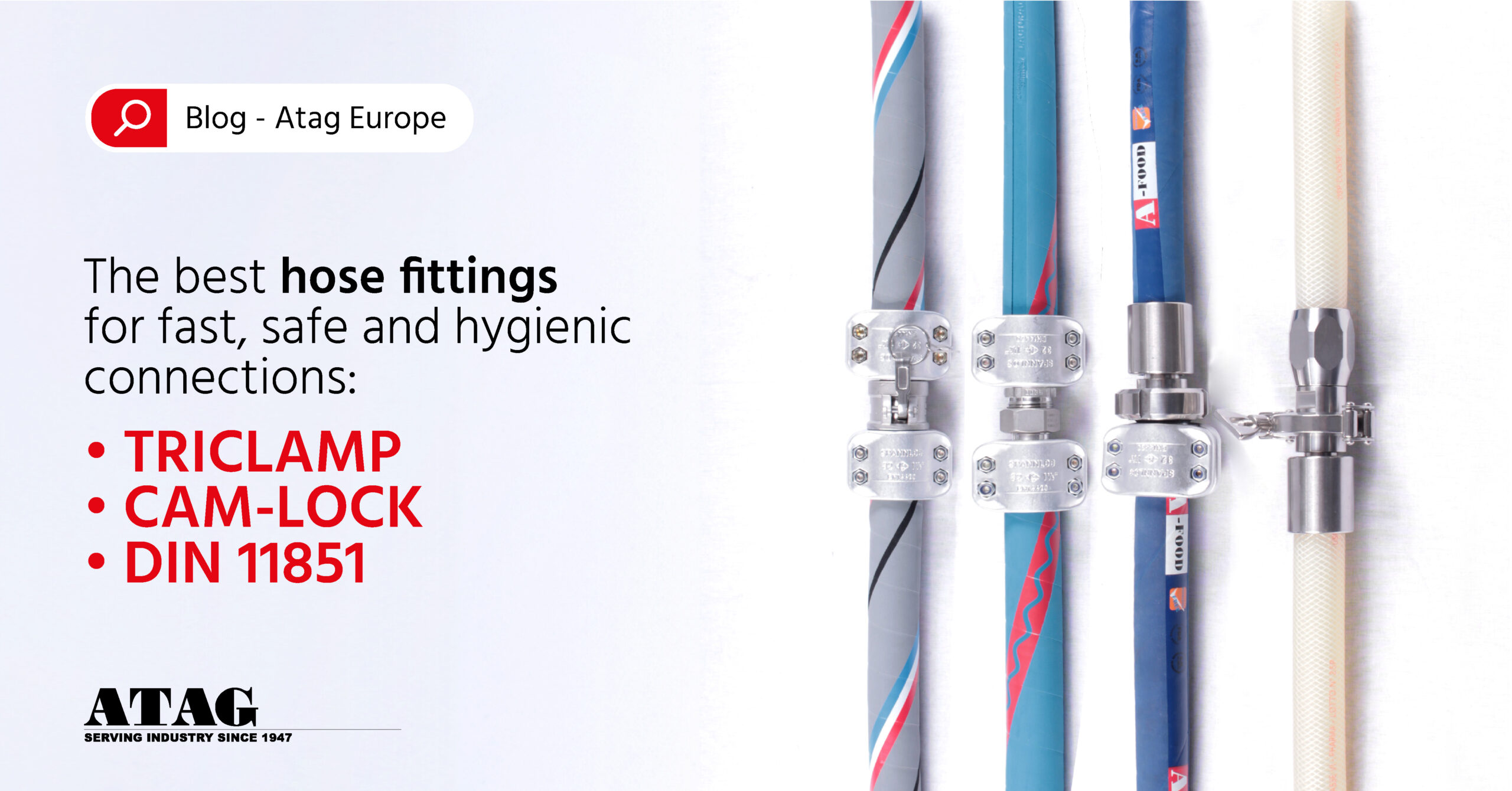 The most used fittings in Italy
